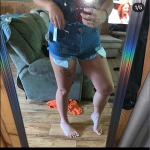 Brand New Paperbag Jean Shorts